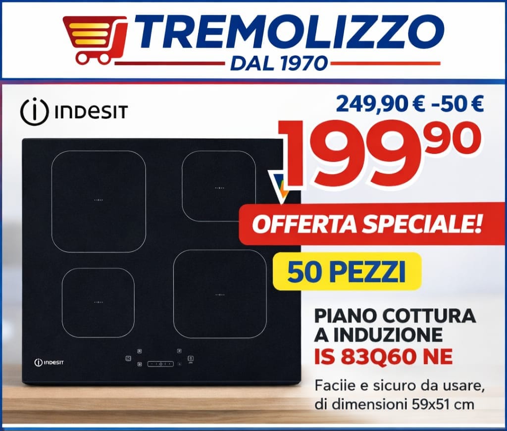 PIANCO COTTURA INDESIT IS83Q60NE